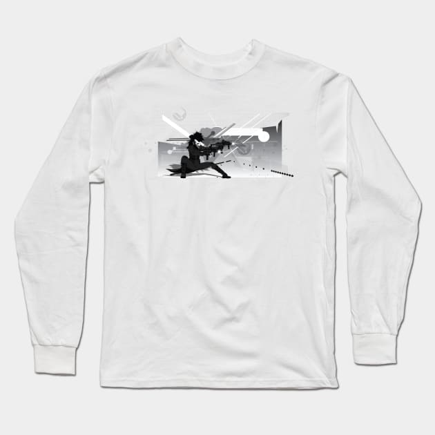 Corporate Assassin Long Sleeve T-Shirt by Adotreid